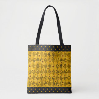 Tote Bag Tournesols et Diamants, Automne Shopping Carry-All