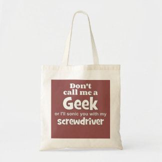 Tote Bag tournevis geek wf