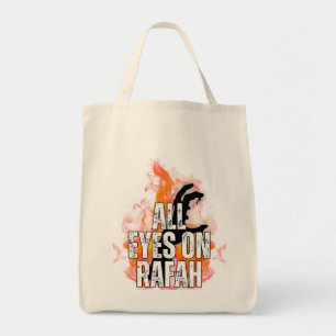 Tote Bag TOUS LES YEUX SUR RAFAH - Rafah Gaza Massacre de P