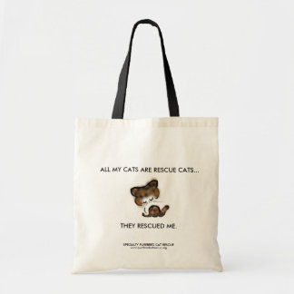 Tote Bag "Tous mes chats sont charité de chats de