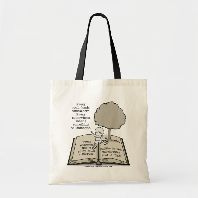 Tote Bag Tout le monde a une histoire (Devant)