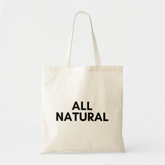 Tote Bag tout naturel (Devant)