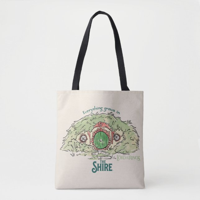 Tote Bag Tout pousse dans LA COMTÉ™ (Devant)