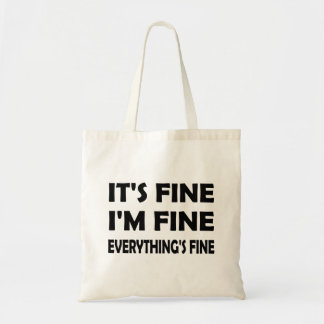 Tote Bag Tout va bien - tout va bien, tout va bien