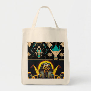 Tote Bag Toutankhamon & Pyramides Art égyptien antique