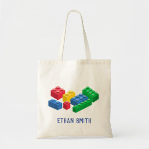 Tote Bag Toy building briques enfants colorés