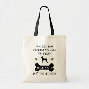 Tote Bag Toy Fox Terrier Chien race meilleur ami