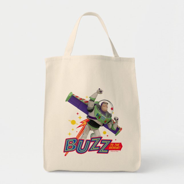 Tote Bag Toy Story 4 | Buzz À La Secourt ! (Devant)