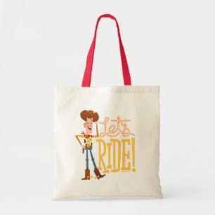 Tote Bag Toy Story 4  Illustration de Woody "Ride"