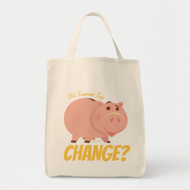 Tote Bag Toy Story 4 | Illustration Hamm (Devant)