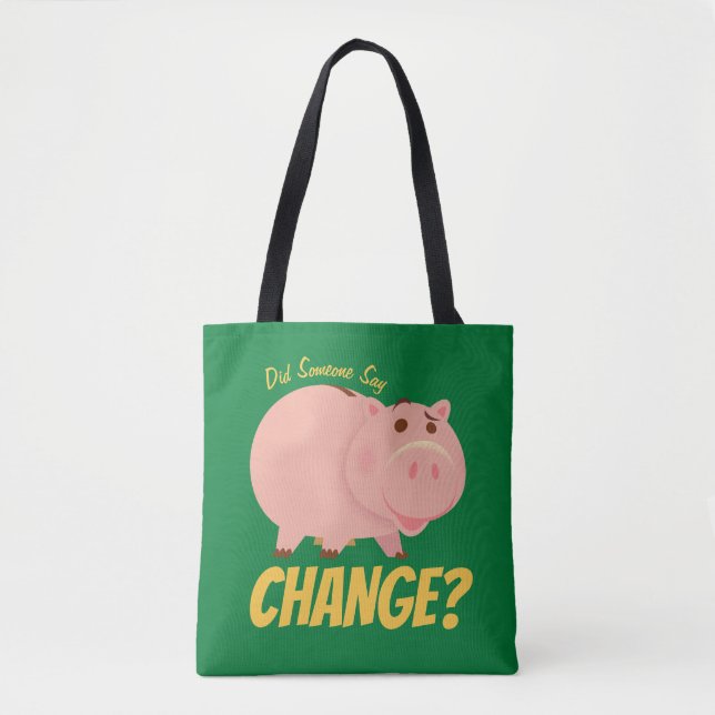 Tote Bag Toy Story 4| Illustration Hamm (Devant)