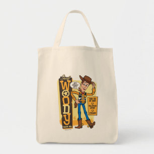 Tote Bag Toy Story 4 Publicité Vintage de poupée en bois