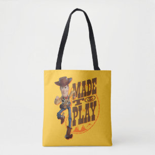Tote Bag Toy Story 4  Woody "made to Play"