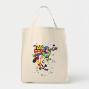 Tote Bag Toy Story 8Bit Woody et Buzz Lightyear