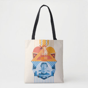 Tote Bag Toy Story  Graphique réversible Woody & Buzz