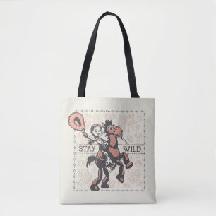 Tote Bag Toy Story Jessie & Bullseye "Restez Sauvage"