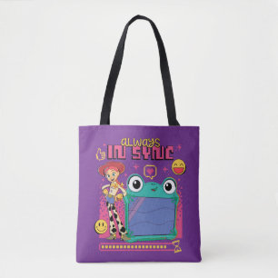Tote Bag Toy Story Jessie & Lilypad "Toujours en phase"