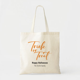 Tote Bag Tracé ou traitement Script moderne Custom Hallowee