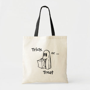 Tote Bag Tracer ou traiter la toile de fantôme Fourre-tout
