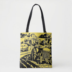 Tote Bag Tractorville