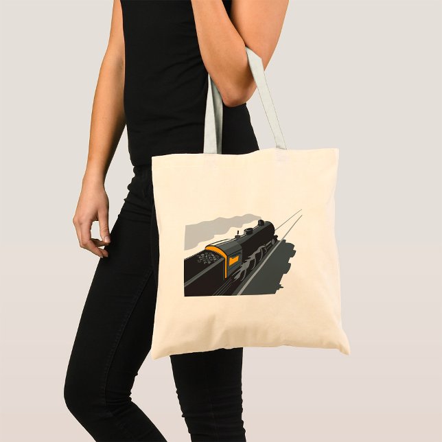Tote Bag Train à vapeur (Créateur téléchargé)
