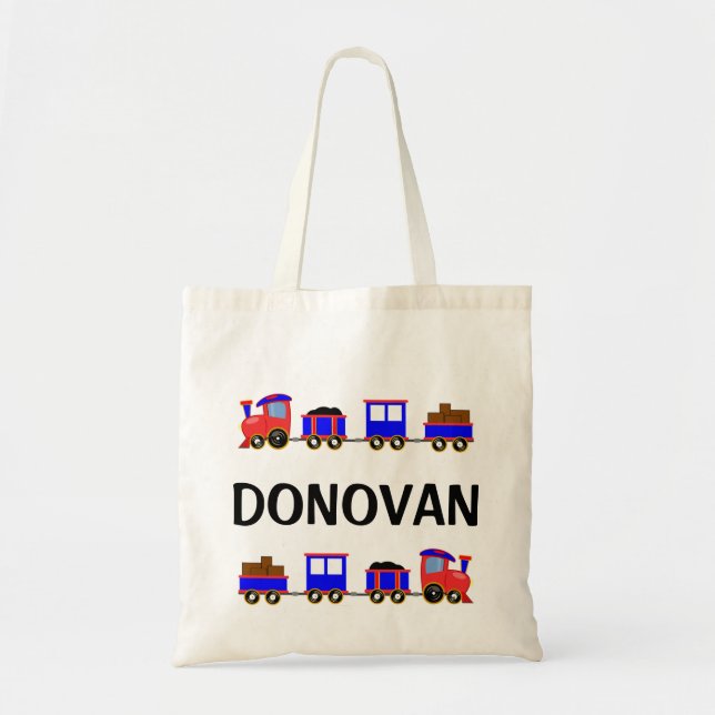 Tote Bag Train de jouets (Devant)