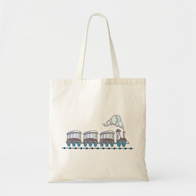 Tote Bag Train de jouets (Devant)