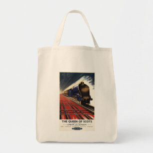 Tote Bag Train de la Reine des Écossais Pullman