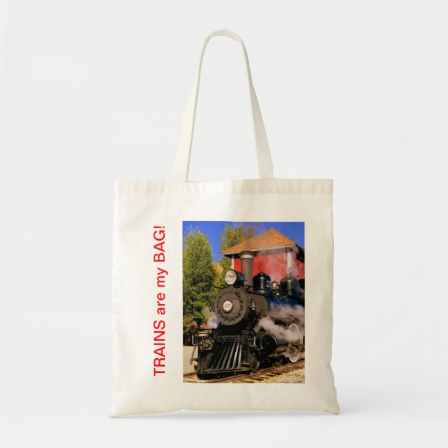 Tote Bag Train de matin (Devant)