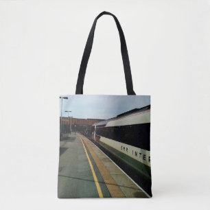 Tote Bag train de style vintage