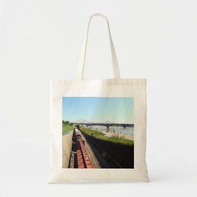 Tote Bag Train paysager (Devant)