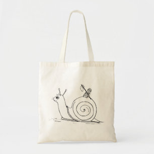 Tote Bag traînée d'escargot