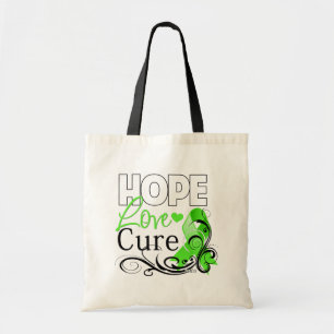 Tote Bag Traitement d'amour d'espoir de lymphome de