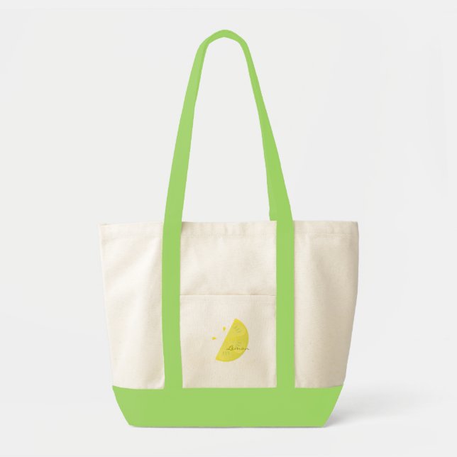 Tote Bag Tranche de citron (Devant)