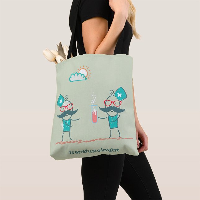 Tote Bag Transfusiologiste (Créateur téléchargé)
