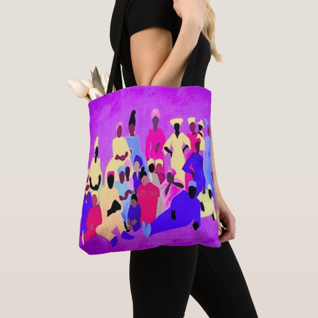 TOTE BAG TRANSITIONS SPIRITUELLES (De près)