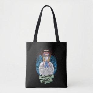 Tote Bag Travailleur Médicale de Frontlines Warrior Nurse 