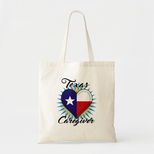 Tote Bag Travailleur social fourre-tout du Texas (Devant)