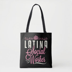 Tote Bag Travailleur social latina