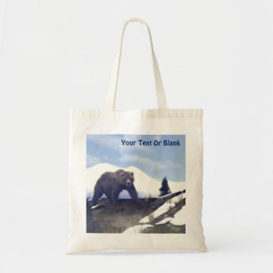 Tote Bag Treeline Grizzly