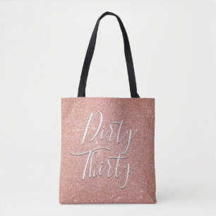 Tote Bag Trente Jour Rose Gold Blush Pink Parties scintilla