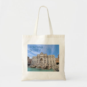 Tote Bag Trevi Fontaine Rome Italie Vacances Panorama