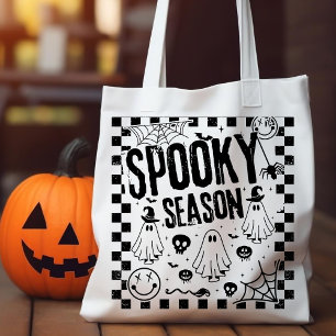 Tote Bag Trick Halloween Ou Treat Ghost