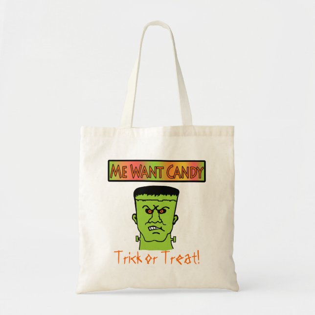 Tote Bag- Trick or Treat Bag (Front)