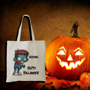 Tote Bag Trick ou traitement Zombie personnalisé