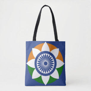 Tote Bag Tricolor Chakra