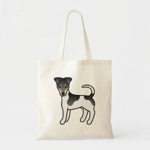 Tote Bag Tricolore Fox lisse Terrier mignon Cartoon Chien