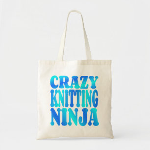 Tote Bag Tricot fou Ninja