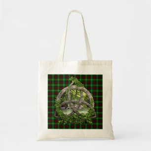 Tote Bag Trinité de Celtic de tartan de Martin de clan