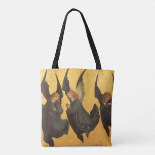 Tote Bag Trio d'anges de la Renaissance par Maître du Livre